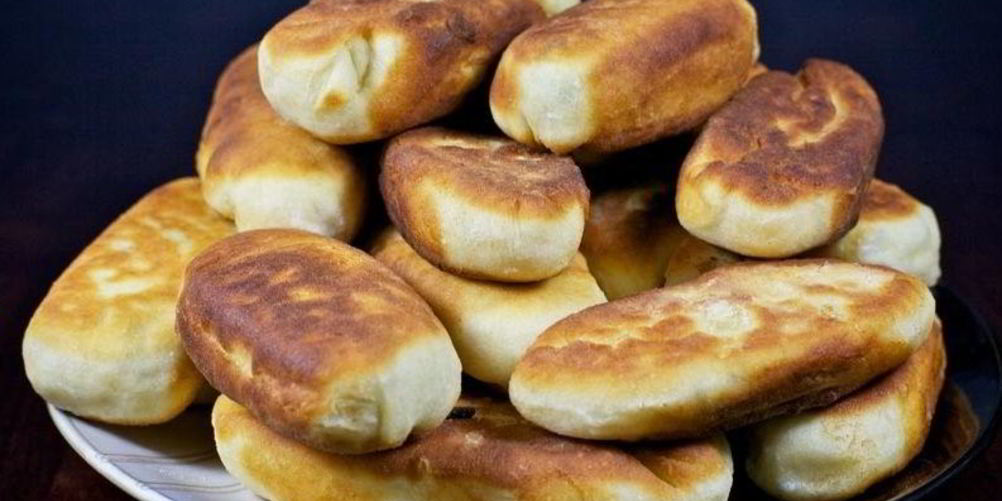 Рецепт пирожков, жареных на сковороде