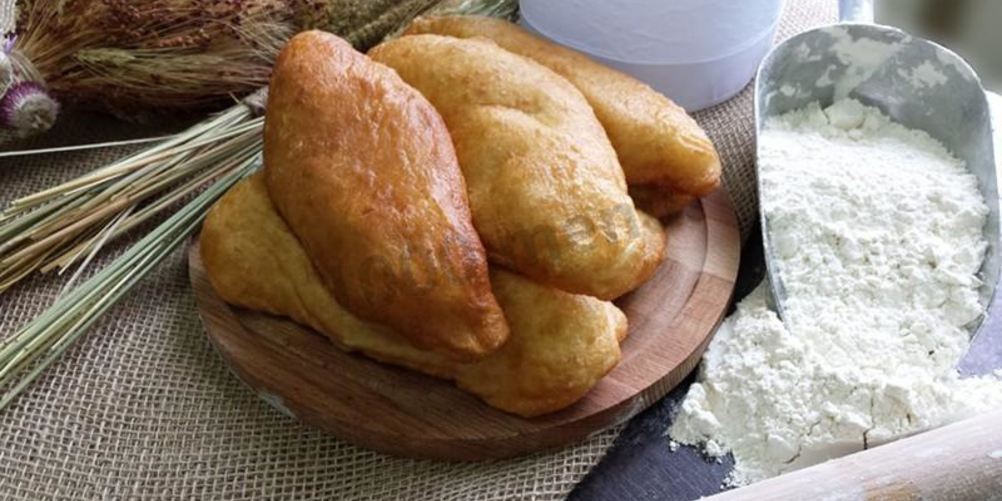 Рецепт пирожков жареных во фритюре с мясным фаршем и укропом