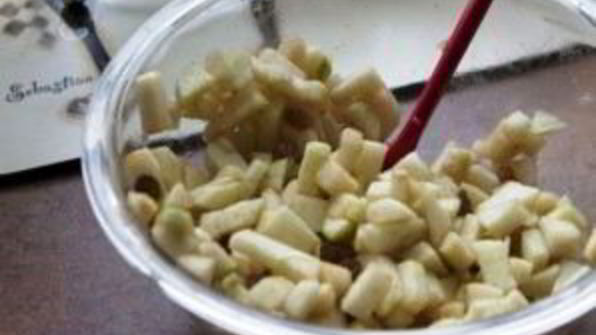 постные пирожки с яблоками