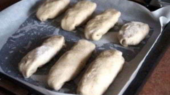 постные пирожки с яблоками