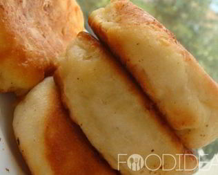 Творожные пирожки с яблоками