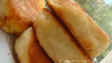 Творожные пирожки с яблоками