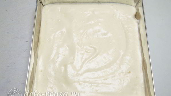 бисквитное пирожное со сливочным кремом