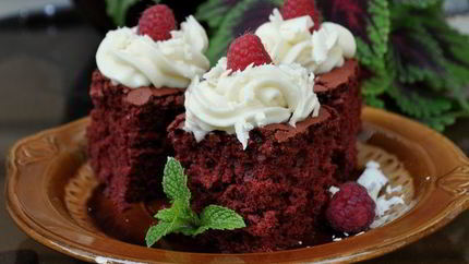 Брауни Красный бархат