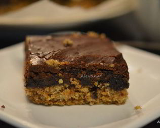 Брауни пшеничный в шоколадной глазури