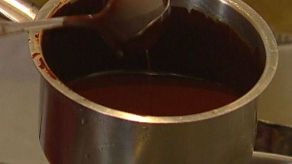 брауни с макадамией и белым шоколадом