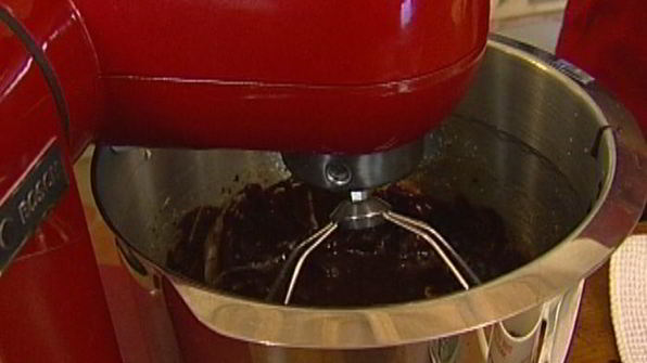 брауни с макадамией и белым шоколадом