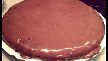 Брауни с шоколадным ганашем