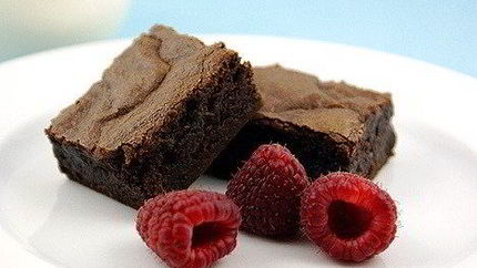 Брауни с темным шоколадом