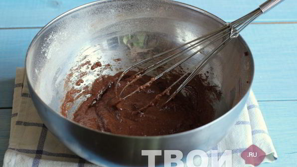 брауни с вишней и шоколадом