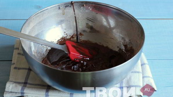 брауни с вишней и шоколадом