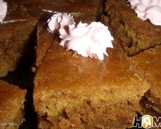 Кофейно-молочное пирожное