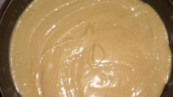 кофейно-молочное пирожное