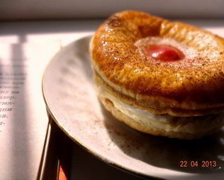 Нежное слоеное пирожное