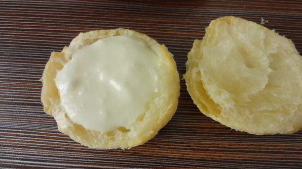 нежное слоеное пирожное