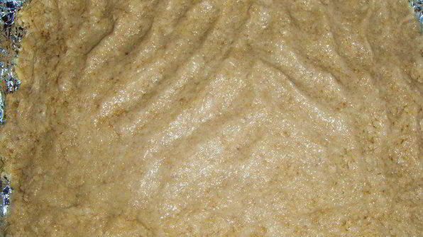 овсяные пирожные с шоколадом и орехами