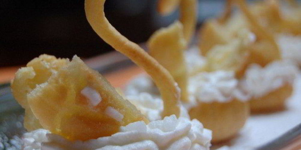 Рецепт пирожного гуси-лебеди