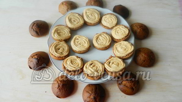 пирожное из какао и сгущенки