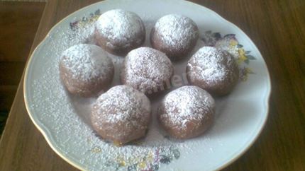 Пирожное Картошка из бисквита