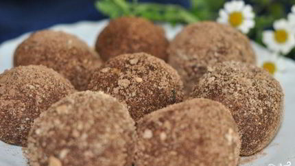 Пирожное картошка из печенья со сгущенкой