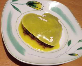 Пирожное Валентинка