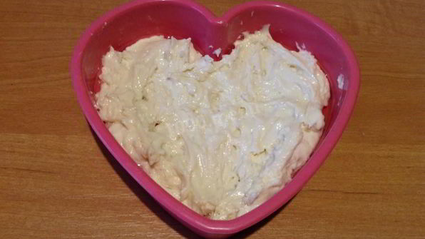 пирожное валентинка