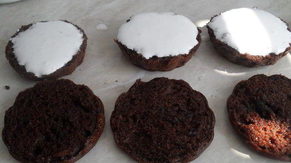 пирожные черно-белое искушение