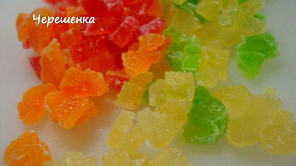 пирожные кабачково-тропический рай