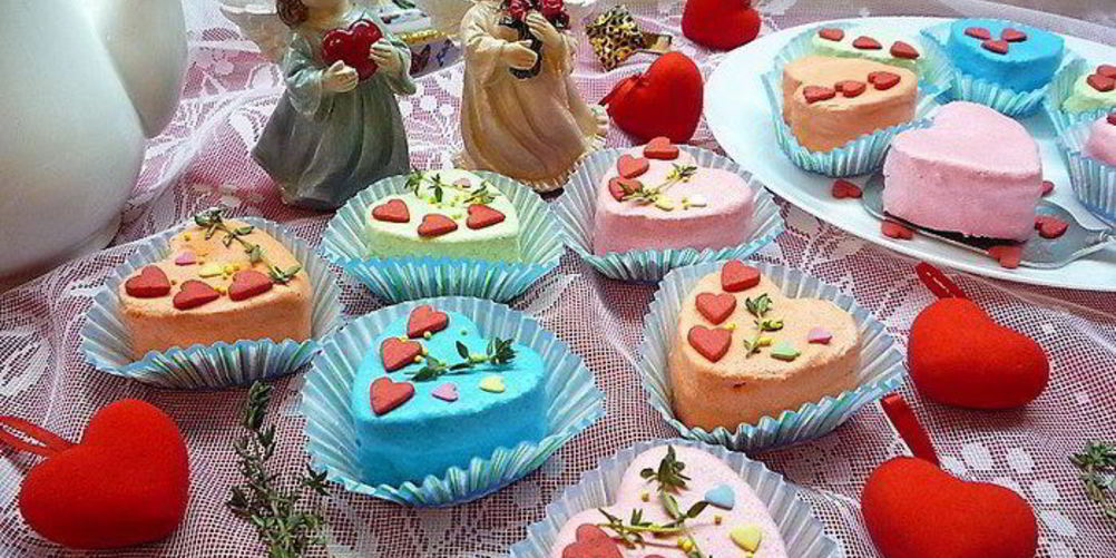 Рецепт пирожные-птифуров миндальных сердечки