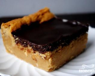 Пирожные с шоколадно-сливочной глазурью