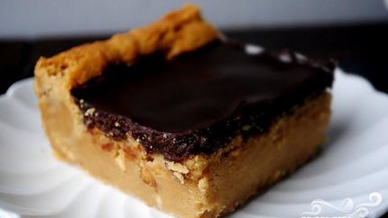 Пирожные с шоколадно-сливочной глазурью