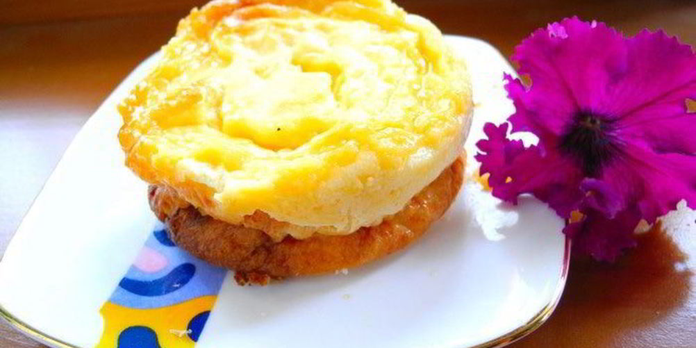 Рецепт пирожных творожных с португальским заварным кремом