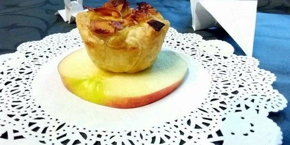 Рецепт португальского пирожного натас с яблоками