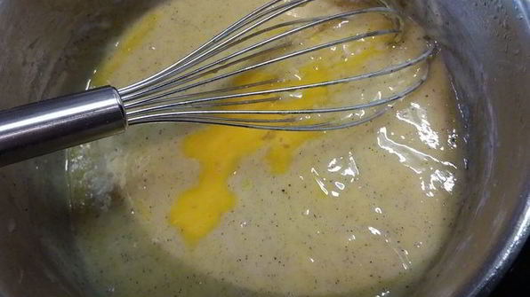 португальское пирожное натас с яблоками