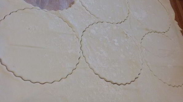 португальское пирожное натас с яблоками