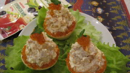 Рыбные пирожные