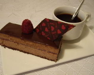 Шелковое пирожное