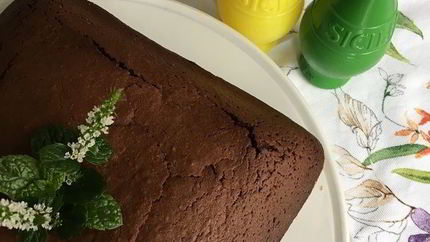 Цитрусовый брауни