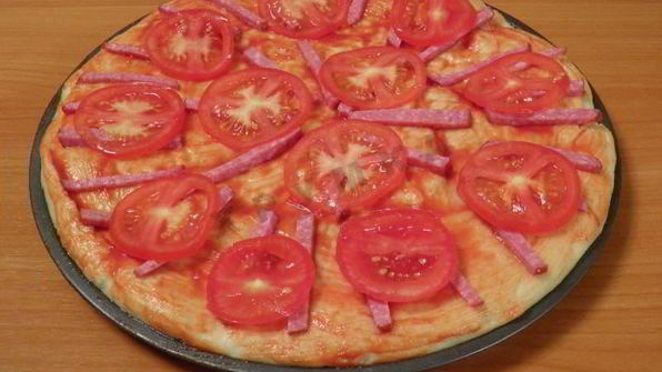 американская пицца на толстом тесте