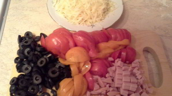 быстрая пицца