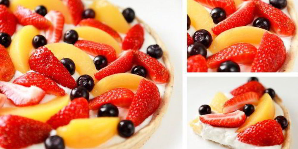 Рецепт десертной пиццы