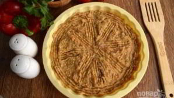 диетическая куриная пицца без теста