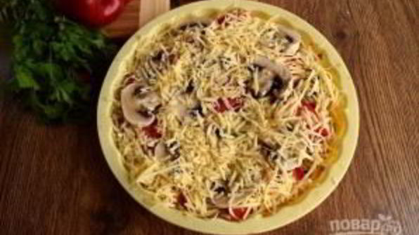 диетическая куриная пицца без теста