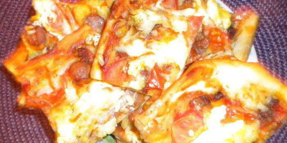 Рецепт домашней пиццы