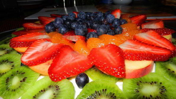 фруктовая пицца