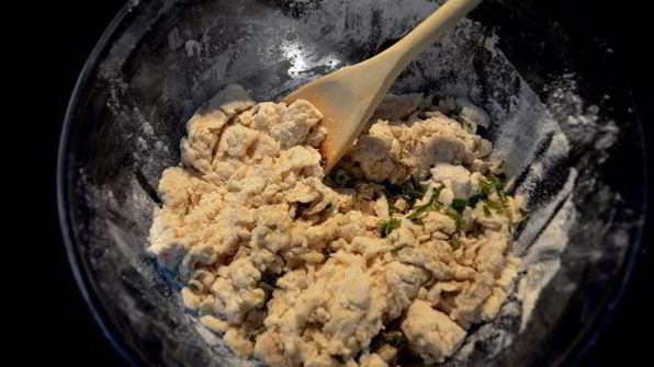 картофельная пицца с розмарином