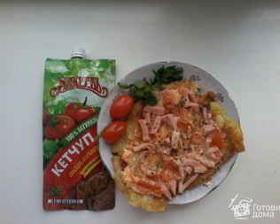 Картофельная пицца