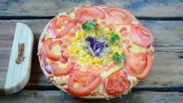 овощная пицца солнышко