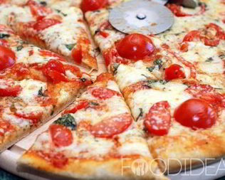 Пицца из готового теста