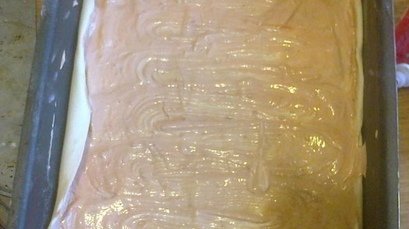 пицца из слоеного теста с грибами